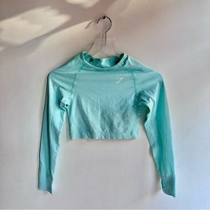 GYMSHARK | Longsleeve Crop Top